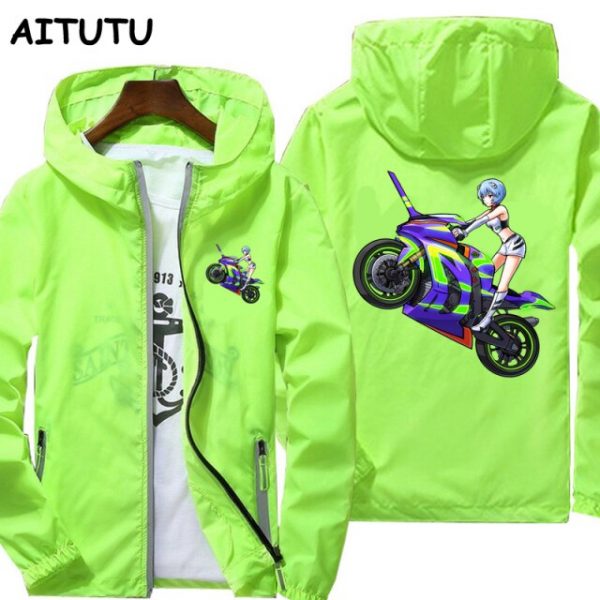 Mens Fashion Jackets and Coats Eva 01 Evangelion Manga New Men s Spring summer Jacket Men 7.jpg 640x640 7 - Evangelion Merch