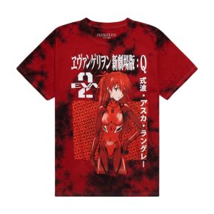 Evangelion Anime T-Shirts - Neon Genesis Evangelion Asuka Anime T-Shirt