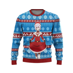 Evangelion Sweater - Neon Genesis Rei Ugly Christmas Sweater