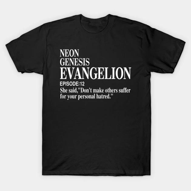 Neon Genesis Evangelion Episode 12 T Shirt - Evangelion Merch
