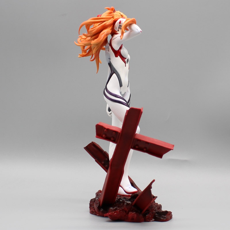 25cm Neon Genesis Evangelion Anime Figure Soryu Asuka Langley Action Figures PVC Statue Model Kawaii Collection 3 - Evangelion Merch
