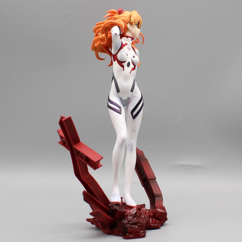 25cm Neon Genesis Evangelion Anime Figure Soryu Asuka Langley Action Figures PVC Statue Model Kawaii Collection 5 - Evangelion Merch