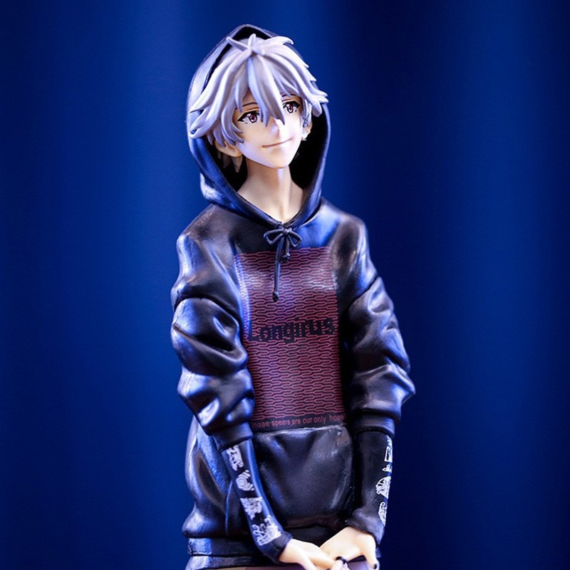 24cm EVA Nagisa Kaworu Action Figure NEON GENESIS EVANGELION PVC Model Collectible Toys Doll Evangelion Figural 1 - Evangelion Merch
