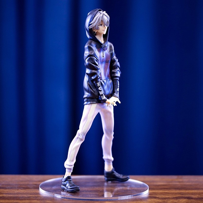 24cm EVA Nagisa Kaworu Action Figure NEON GENESIS EVANGELION PVC Model Collectible Toys Doll Evangelion Figural 2 - Evangelion Merch