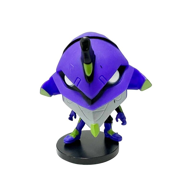 Evangelion Figures - 10cm POP EVA Unit-01 Ayanami Rei Asuka Action Figure 2 - Evangelion Merch Evangelion Figures - 10cm POP EVA Unit-01 Ayanami Rei Asuka Action Figure - Image 2