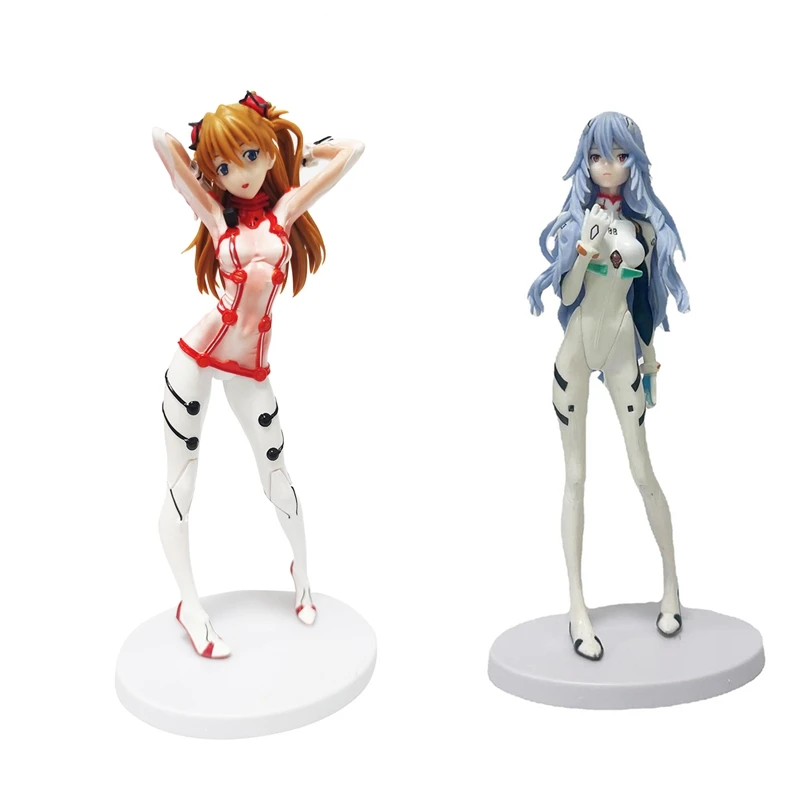 Evangelion Figures - 21cm EVA Asuka Rei PVC Action Figures 4 - Evangelion Merch Evangelion Figures - 21cm EVA Asuka Rei PVC Action Figures - Image 4