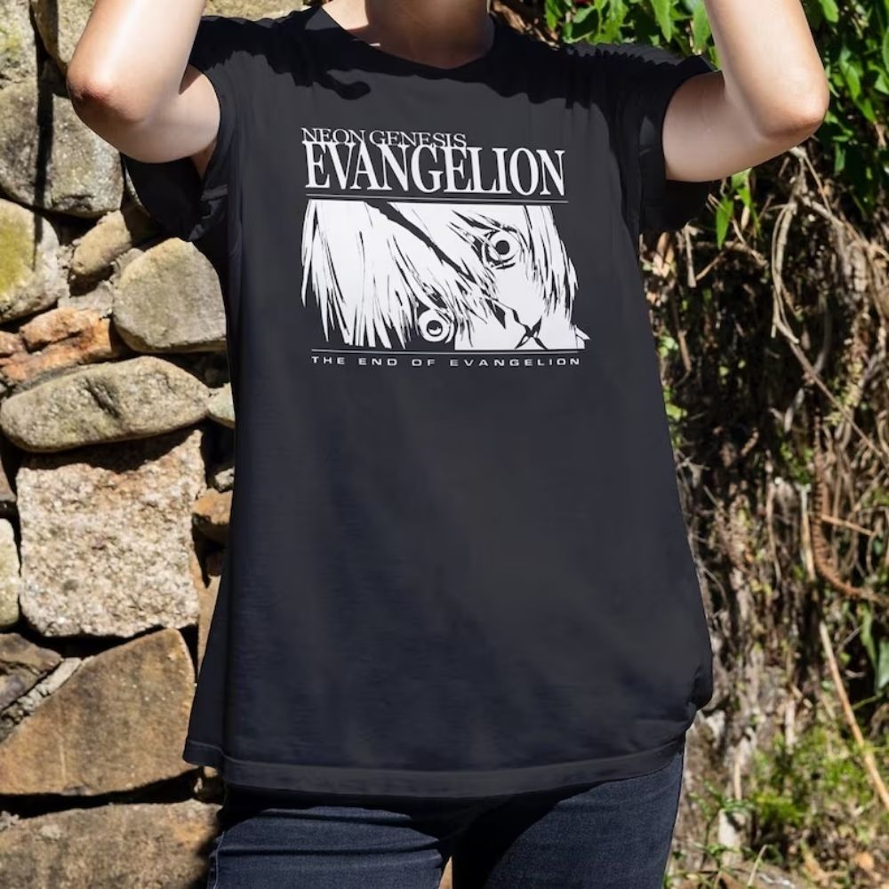 End of Evangelion Rei Neon Genesis Shirt - Evangelion Merch