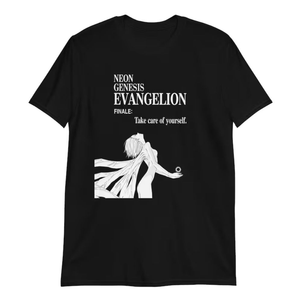 Evangelion T-shirts – Misato Katsuragi Evangelion Final Anime T-shirt 2 - Evangelion Merch Evangelion T-shirts – Misato Katsuragi Evangelion Final Anime T-shirt - Image 2