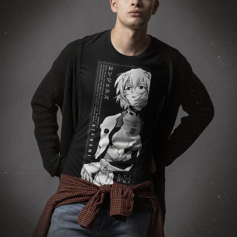Rei Ayanami Shirt - Evangelion Merch