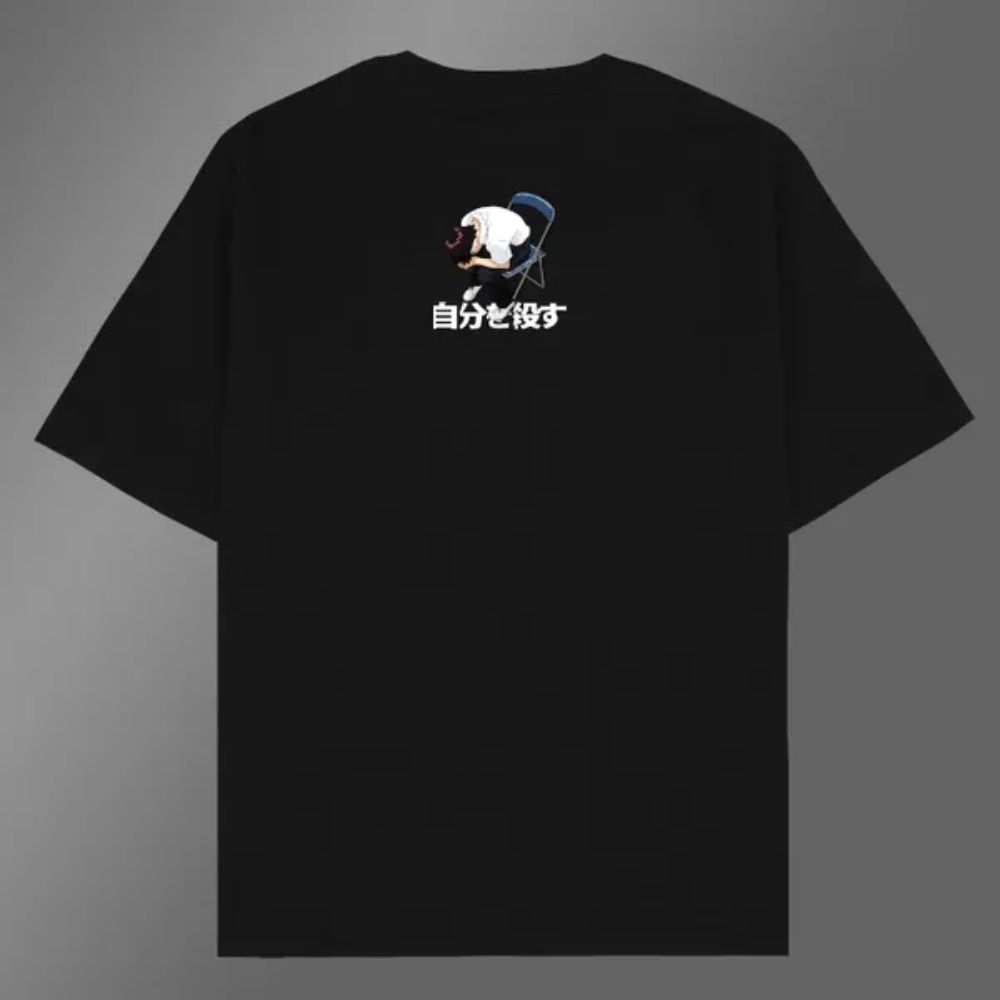Evangelion T-shirts – Shinji Neon Genesis Evangelion Style T-shirt 2 - Evangelion Merch Evangelion T-shirts – Shinji Neon Genesis Evangelion Style T-shirt - Image 2