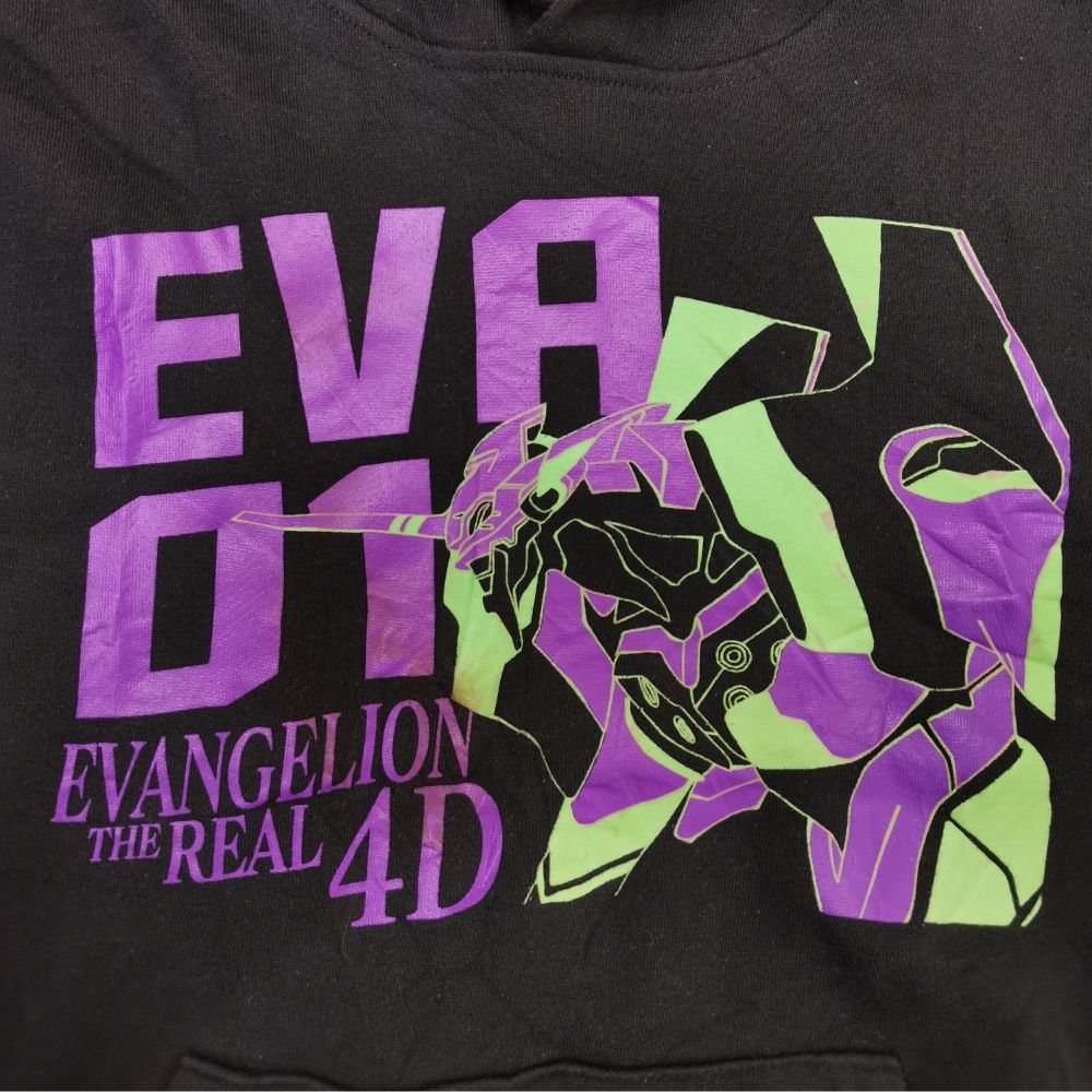 Evangelion Hoodies – Neon Genesis Evangelion Eva 01 Pullover Hoodie 3 - Evangelion Merch Evangelion Hoodies – Neon Genesis Evangelion Eva 01 Pullover Hoodie - Image 3