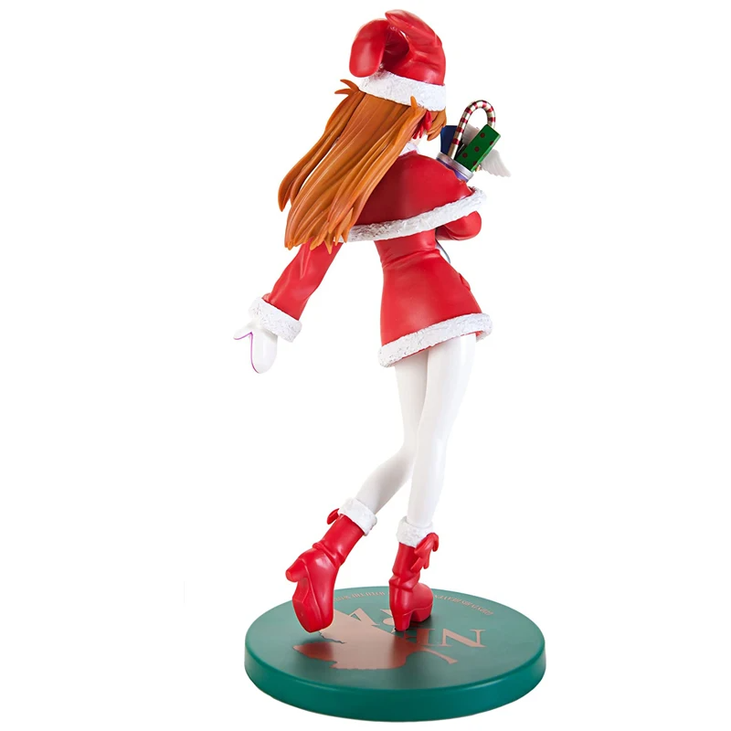 Evangelion Figures – Evangelion Asuka Langley Soryu Christmas Style Figure 4 - Evangelion Merch Evangelion Figures – Evangelion Asuka Langley Soryu Christmas Style Figure - Image 4