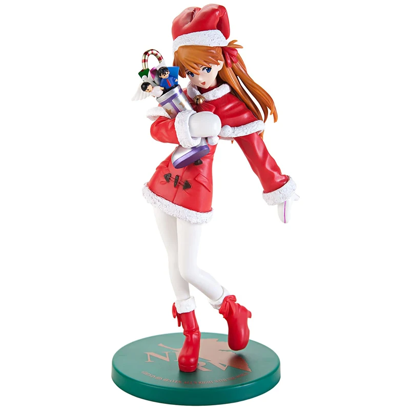 Evangelion Figures – Evangelion Asuka Langley Soryu Christmas Style Figure 1 - Evangelion Merch Evangelion Figures – Evangelion Asuka Langley Soryu Christmas Style Figure