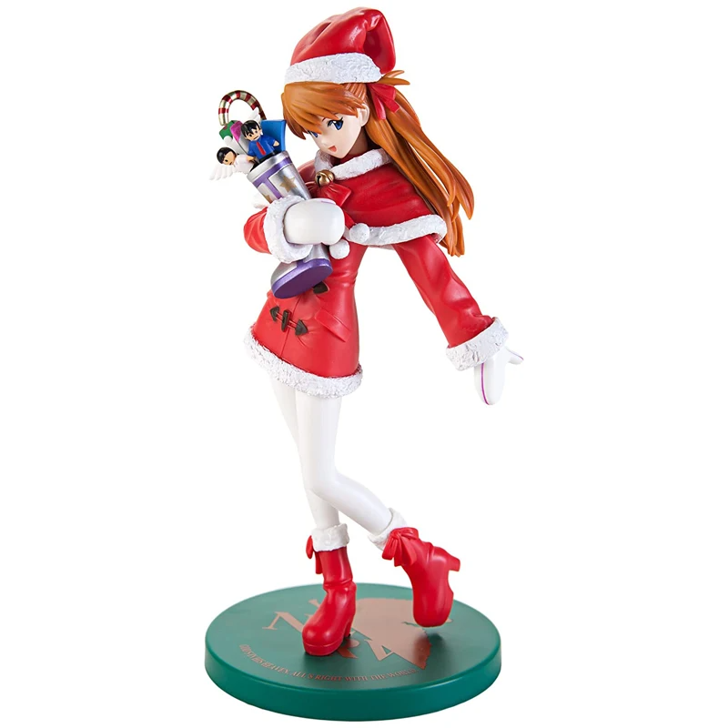 Evangelion Figures – Evangelion Asuka Langley Soryu Christmas Style Figure 2 - Evangelion Merch Evangelion Figures – Evangelion Asuka Langley Soryu Christmas Style Figure - Image 2