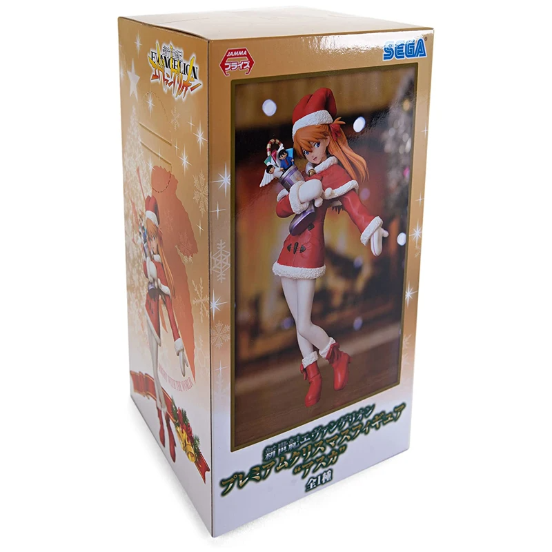 Evangelion Figures – Evangelion Asuka Langley Soryu Christmas Style Figure 3 - Evangelion Merch Evangelion Figures – Evangelion Asuka Langley Soryu Christmas Style Figure - Image 3