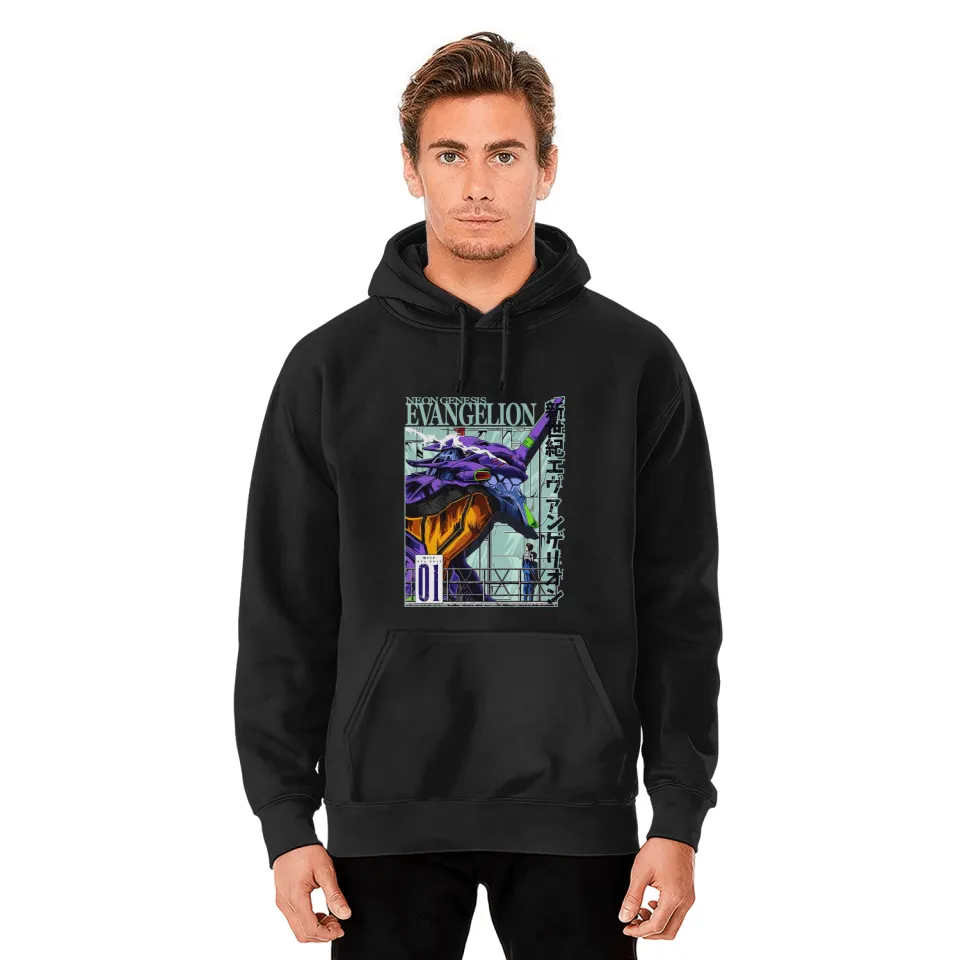Evangelion Hoodies – Neon Genesis EVA Unit-01 Core Energy Edition 2 - Evangelion Merch Evangelion Hoodies – Neon Genesis EVA Unit-01 Core Energy Edition - Image 2