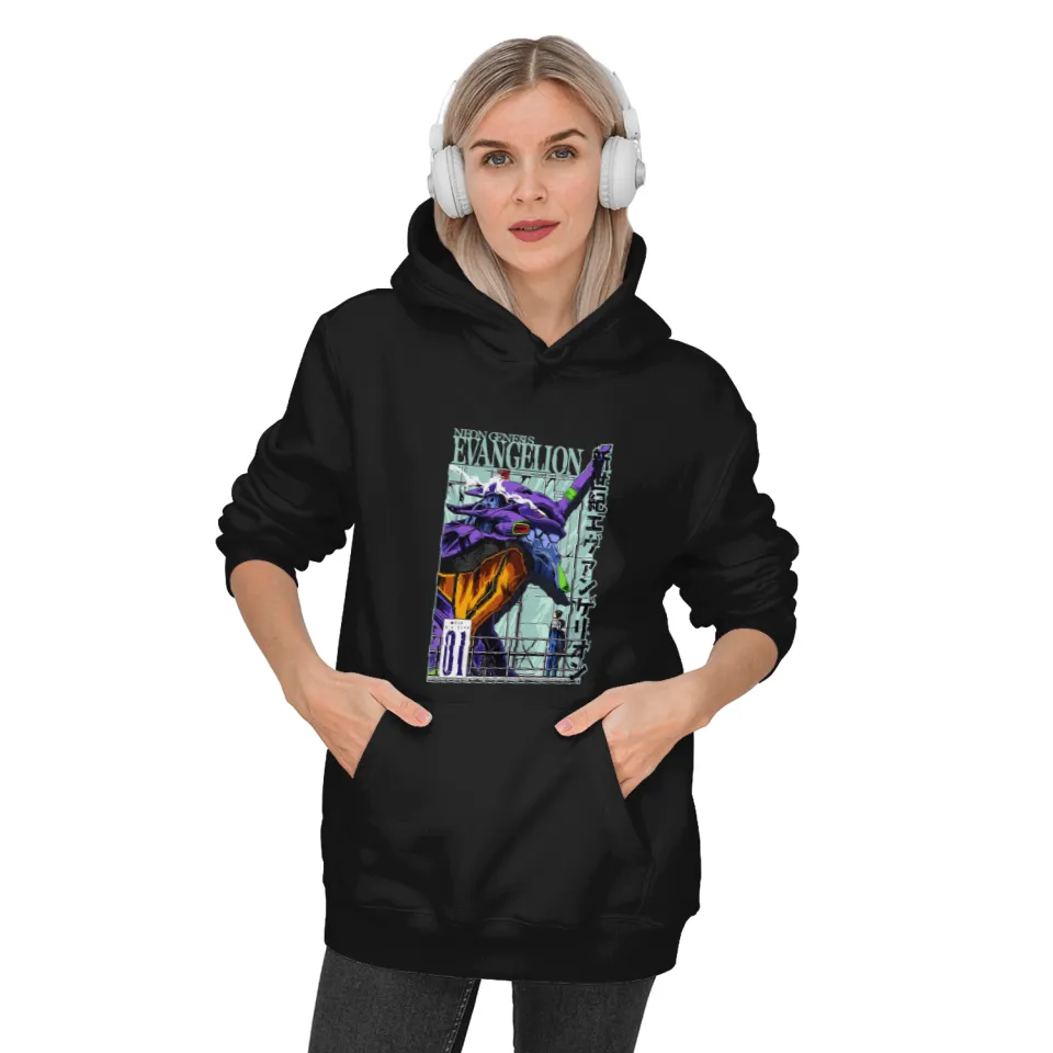 Evangelion Hoodies – Neon Genesis EVA Unit-01 Core Energy Edition 3 - Evangelion Merch Evangelion Hoodies – Neon Genesis EVA Unit-01 Core Energy Edition - Image 3