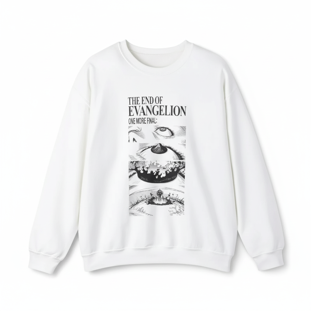 Neon Genesis Evangelion the Movie sweatshirt 1 - Evangelion Merch Neon Genesis Evangelion the Movie sweatshirt