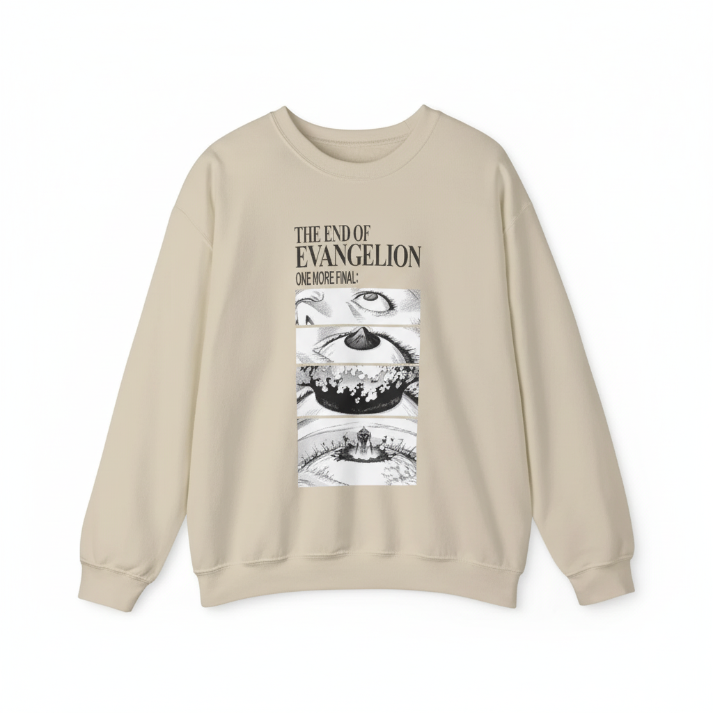 Neon Genesis Evangelion the Movie sweatshirt 2 - Evangelion Merch Neon Genesis Evangelion the Movie sweatshirt - Image 2