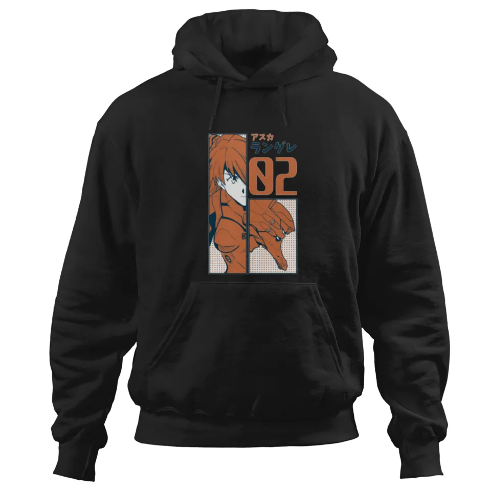 Evangelion Hoodies - Asuka Langley Soryu Edition