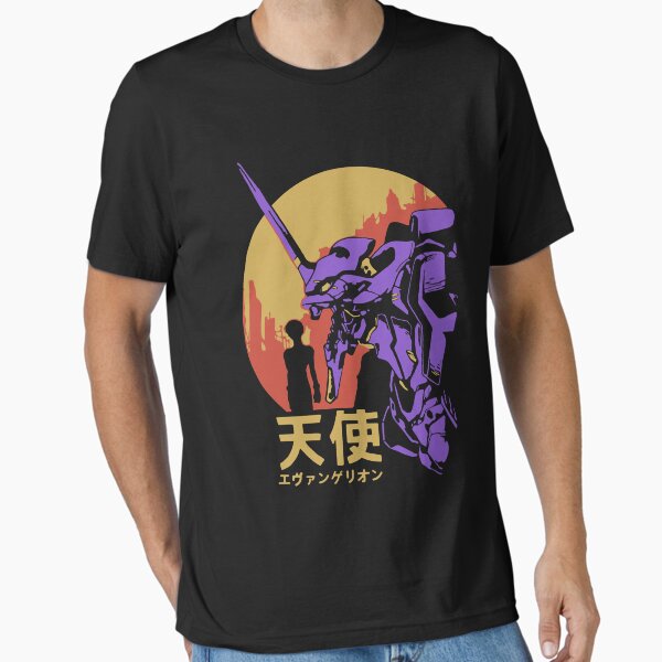 Neon Genesis Evangelion Angel of Fire Essential T-Shirt RB2912