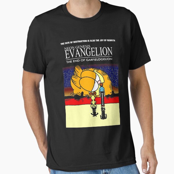 Neon Genesis Evangelion Garfield  Essential T-Shirt RB2912