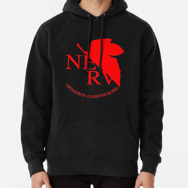Nerv Logo, Neon Genesis Evangelion Essential Pullover Hoodie RB2912