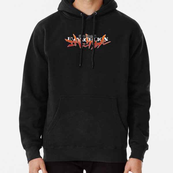 Anime Evangelion Logo Pullover Hoodie RB2912