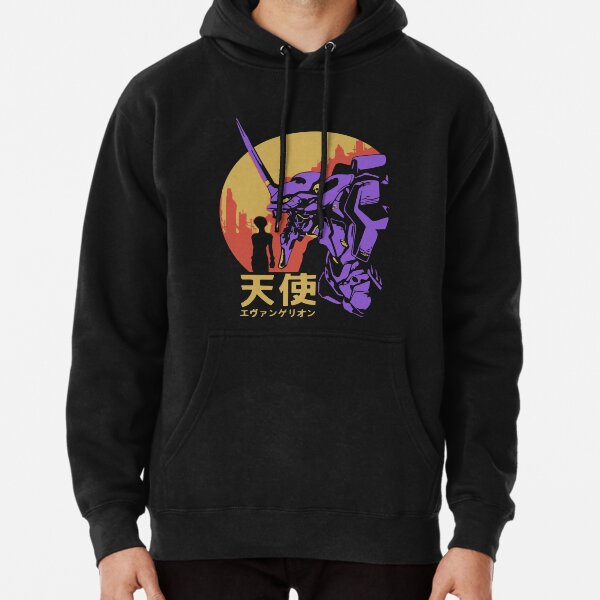 Neon Genesis Evangelion Vintage Anime Hoodie RB2912