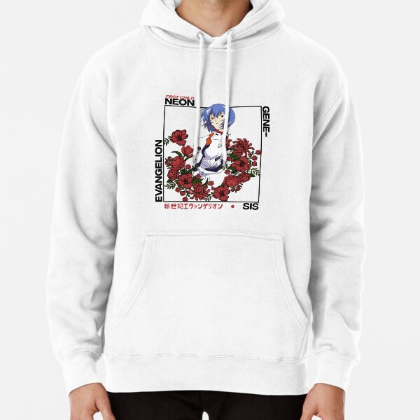 Rei Ayanami Evangelion Aesthetic Darker Pullover Hoodie RB2912
