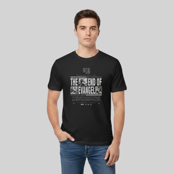 Evangelion The End Of TTPM0303 T-Shirt 2 - Evangelion Merch Evangelion The End Of TTPM0303 T-Shirt - Image 2