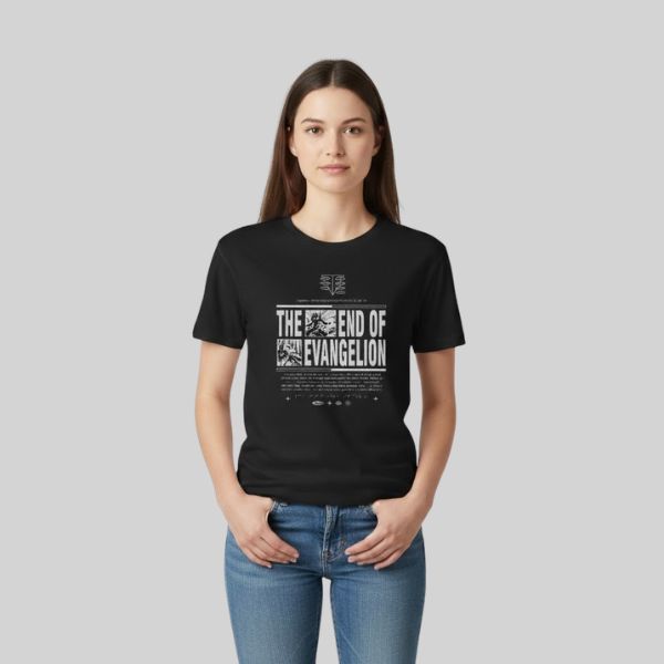 Evangelion The End Of TTPM0303 T-Shirt 3 - Evangelion Merch Evangelion The End Of TTPM0303 T-Shirt - Image 3