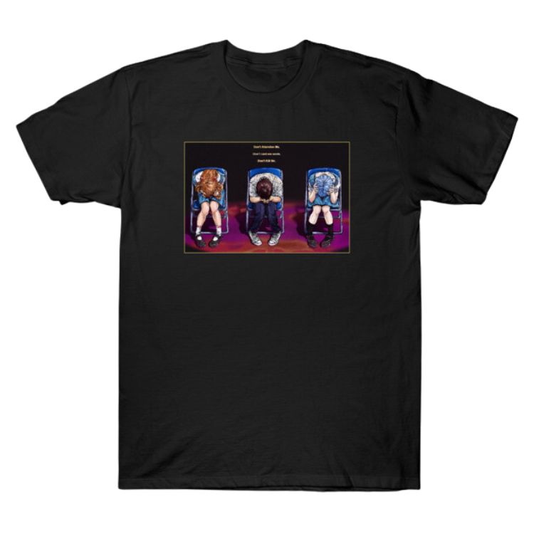 Evangelion Depressed Pilots Sitting TTPM1102 T-Shirt