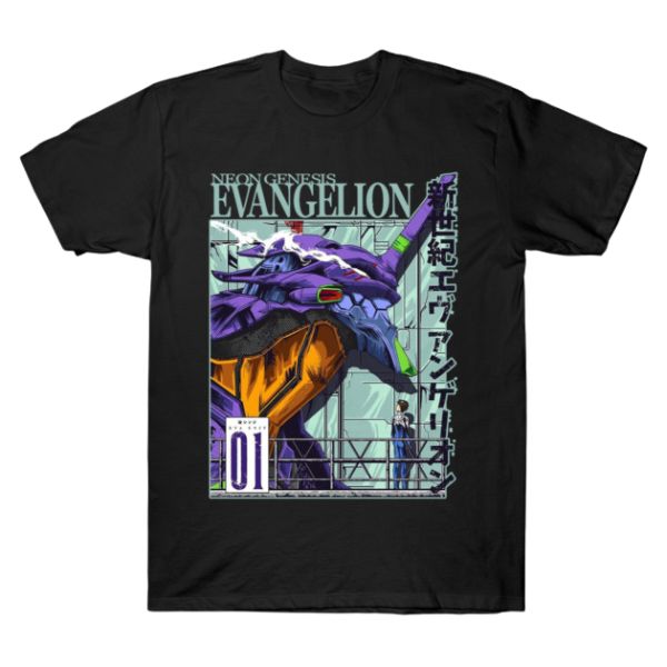 Evangelion Neon Genesis Big Shot TTPM0402 T-Shirt