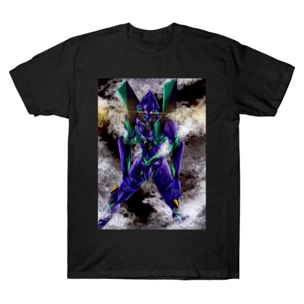 Evangelion Mecha Dark Battle Power TTPM2703 T-Shirt
