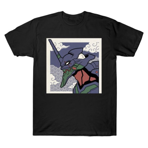 Evangelion Japanese Style TTPM1003 T-Shirt