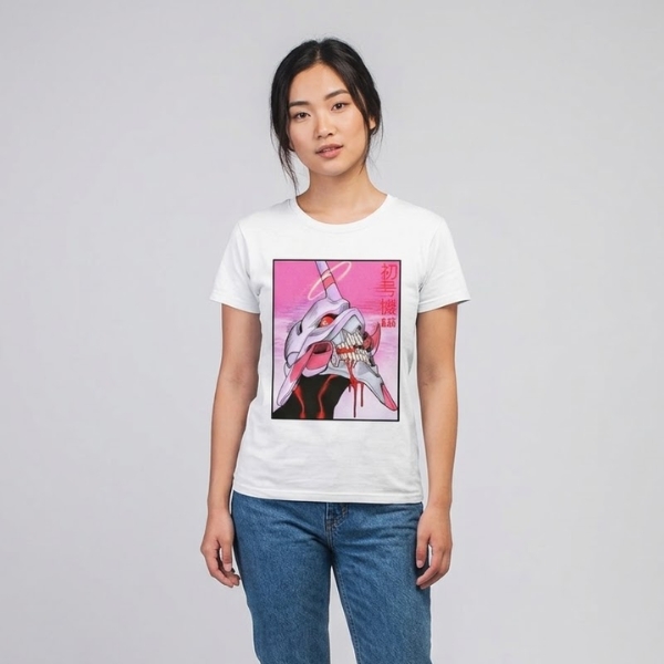 Evangelion Awakened EVA TTPM2403 T-Shirt 2 - Evangelion Merch Evangelion Awakened EVA TTPM2403 T-Shirt - Image 2