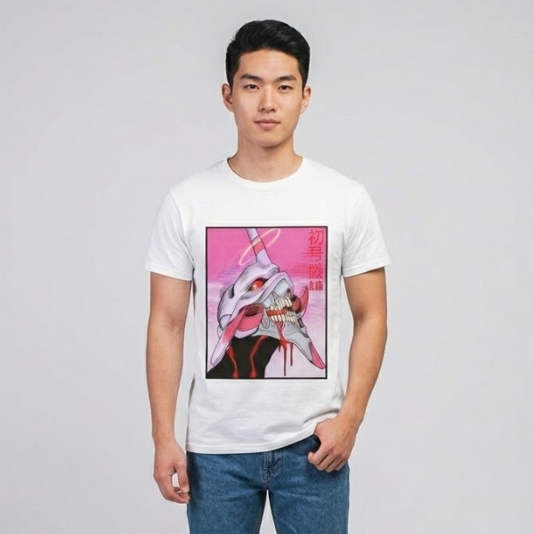 Evangelion Awakened EVA TTPM2403 T-Shirt 3 - Evangelion Merch Evangelion Awakened EVA TTPM2403 T-Shirt - Image 3
