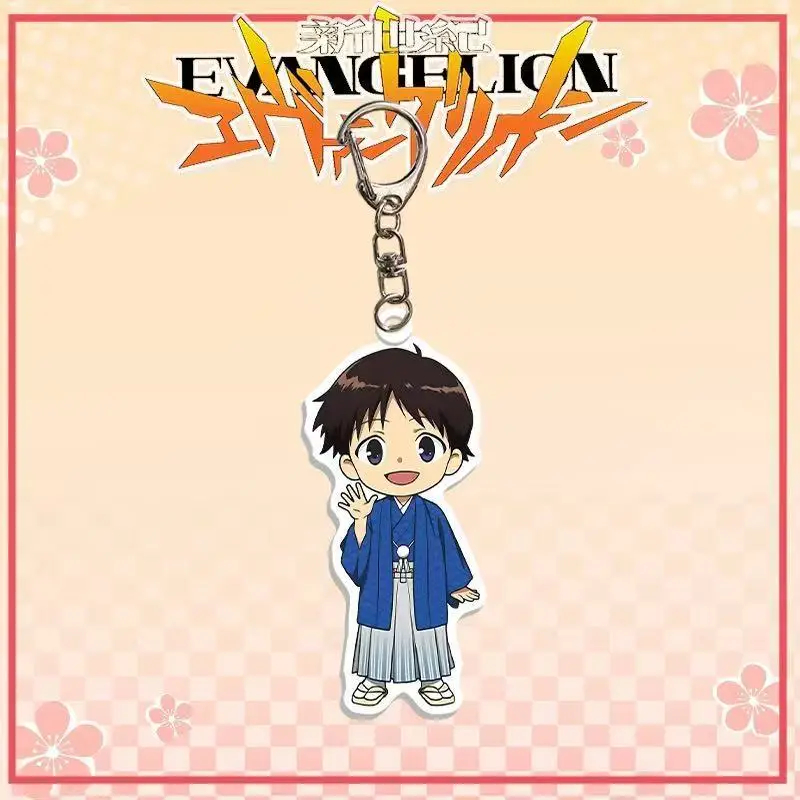 Evangelion Keychains – Shinji Ikari Kimono TTPM1404 Acrylic Keychain