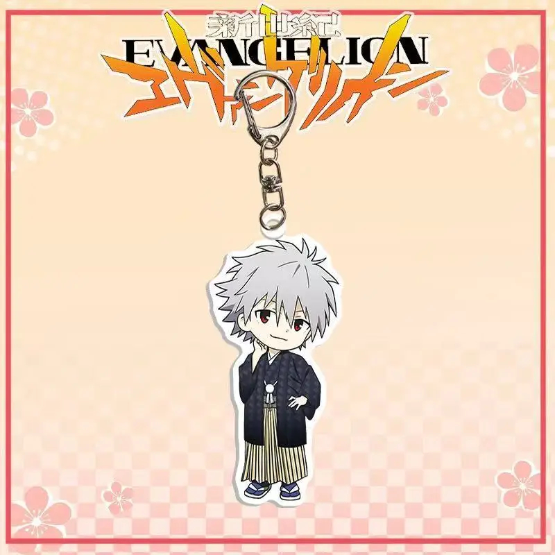 Evangelion Keychains – Kaworu Nagisa Kimono TTPM1404 Acrylic Keychain