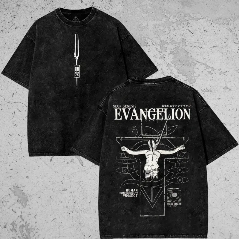 New Century Evangelion EVA PTTT1505 Washed T-shirt