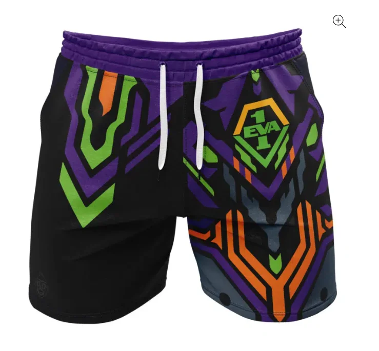 New Bandai Neon Genesis Evangelion EVA PTTT1505 Mesh Shorts